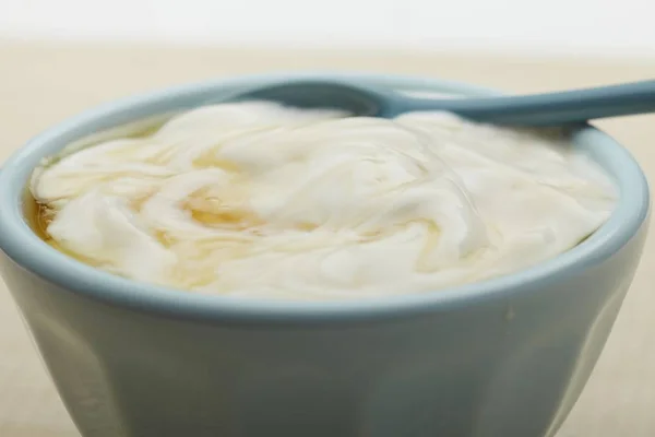 Homemade Greek Yogurt — Stock Photo, Image