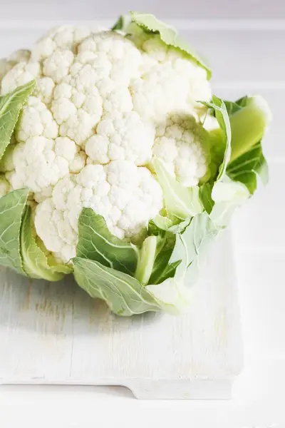 Coliflor blanca fresca —  Fotos de Stock