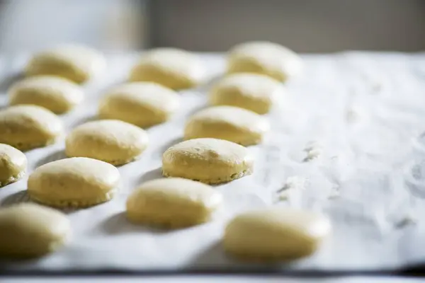 Macaroons ετοιμάζεται — Φωτογραφία Αρχείου