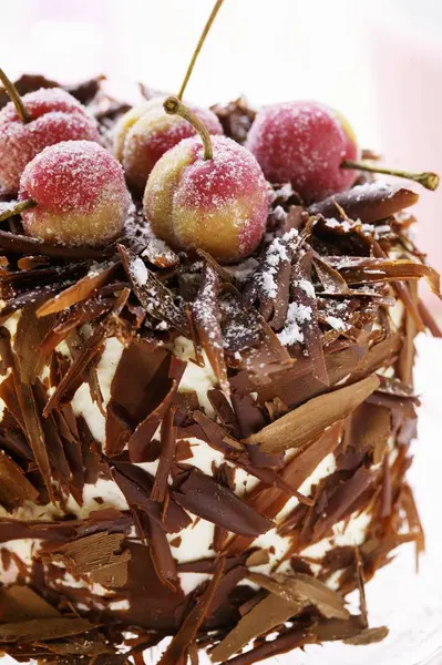 Waldkirschtorte — Stockfoto