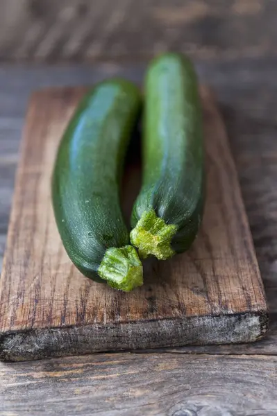 Fresh green courgettes — Stock Photo, Image