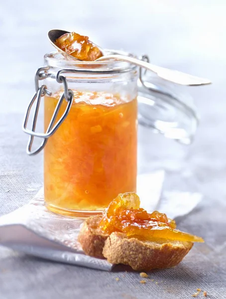 Rosa Grapefruitmarmelade — Stockfoto