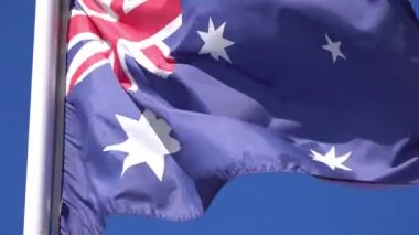 Video 4 k Avustralya bayrağı