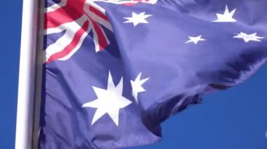Video 4 k Avustralya bayrağı