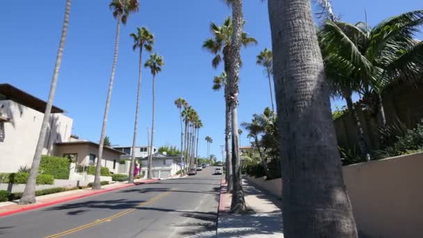 Dvě videa z ulice v San Diegu v rozlišení 4k — Stock video