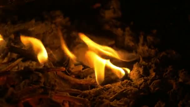 Video de la chimenea en 4K — Vídeos de Stock