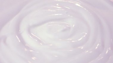 4 k dönen yoğurt loopable video