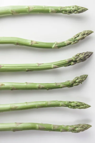 Asparagus on a white background isolated — Stock Photo, Image