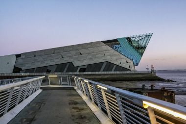 The Deep Aquarium in Hull in England clipart