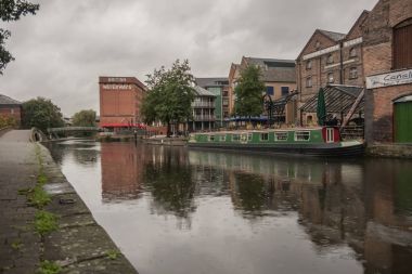 Nottingham kanal ve İngiliz su yolları bina.