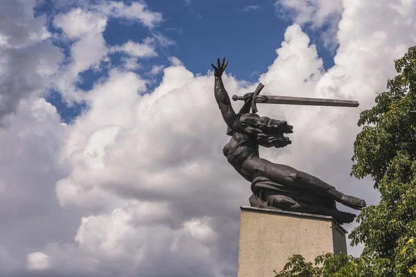 Warschau Polen Juli 2017 Nike Denkmal Für Die Helden Von — Stockfoto