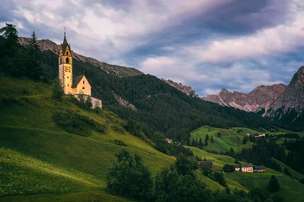 Santa Barbara church in La Valle — Stock Photo, Image