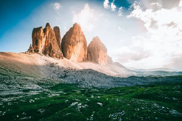 Tre Cime di Lavaredo mountain, Dolomites, Alps