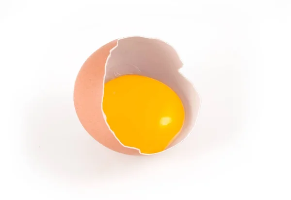 Huevos Aislados Sobre Fondo Blanco — Foto de Stock