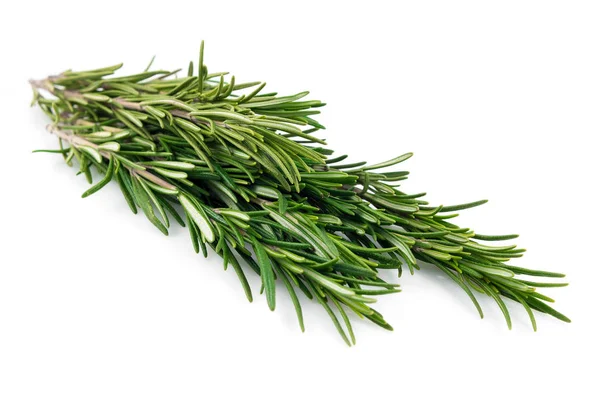 Beyaz arka plan kesme izole taze biberiye yaprağı