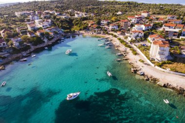 Güzel deniz manzarası.