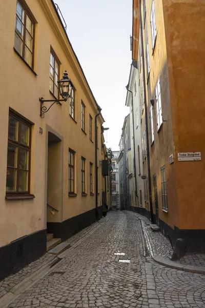 Street View Ancient European Architecture — Stock Photo, Image