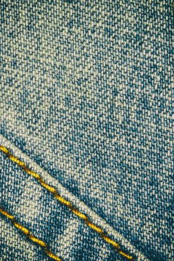 Kot arka plan ve metin alanı için dikiş doku