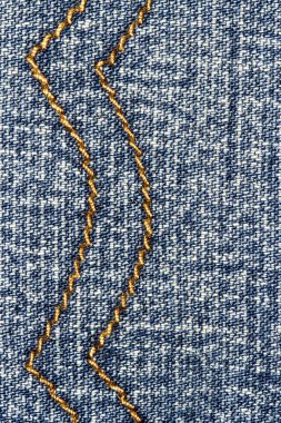 Kot arka plan ve metin alanı için dikiş doku