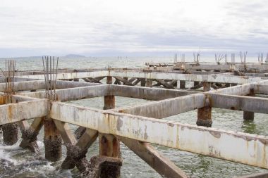 Çimento denizde şartını.