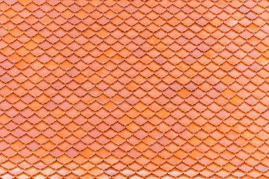 Çatı kiremit turuncu olan sanat için desen