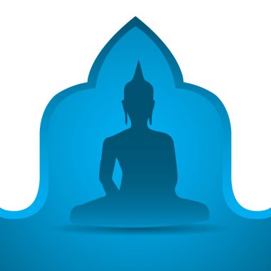 Buda Tay geleneksel sanat ve çizgi Tay tarzı çizilmiş