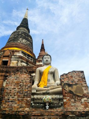 Wat Yai Chai Mongkol, antik Buda