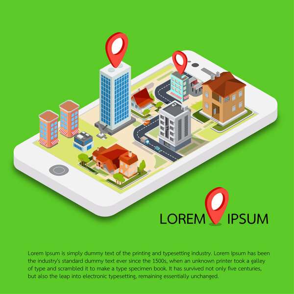 Изометрические карты GPS-навигации
 