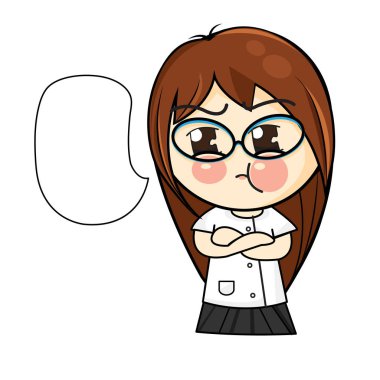 Kadın Çinli doktor çeşitli yüz ifadeleri birçok duygusal vardır.