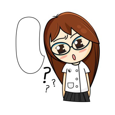 Kadın Çinli doktor çeşitli yüz ifadeleri birçok duygusal vardır.