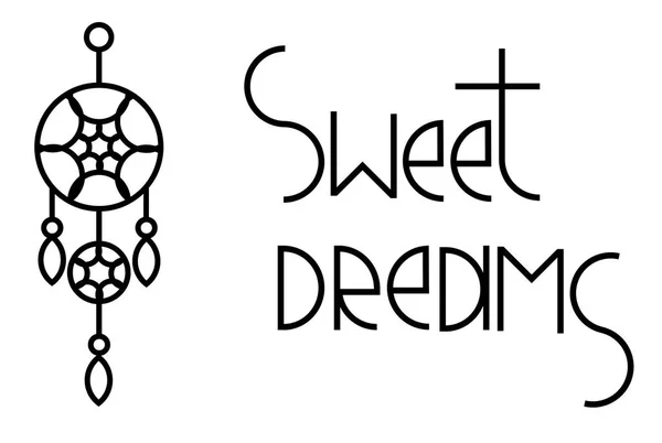 Логотип сладких снов — стоковый вектор