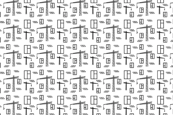 İnşaat vektör desen