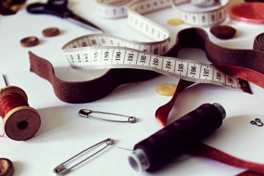 Makro fotoğraf terzilik