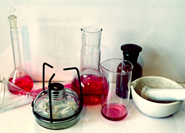 Laboratorio chimico foto — Foto Stock