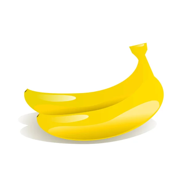 Ilustração do vetor banana fresca — Vetor de Stock