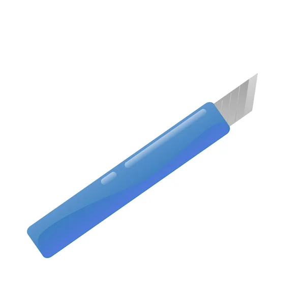 Office bıçak vektör çizim — Stok Vektör