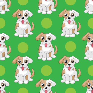 Şirin köpeğin kusursuz deseni.