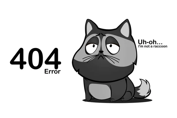 404 hatası kedi-Rakun