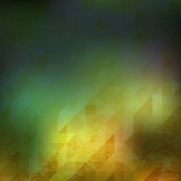 Triangel gul grunge 01 — Stock vektor
