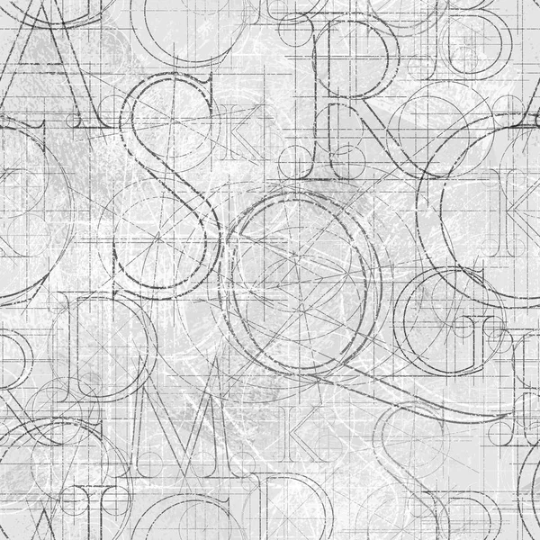 Шрифтовый ролер бесшовного цвета — стоковый вектор