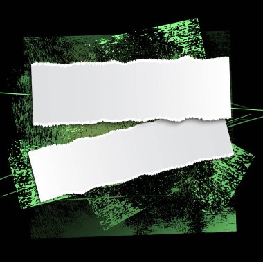 Grunge arka plan 02 yeşil bir