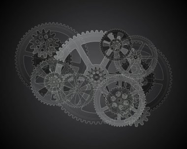 Gears'ı koyu gri