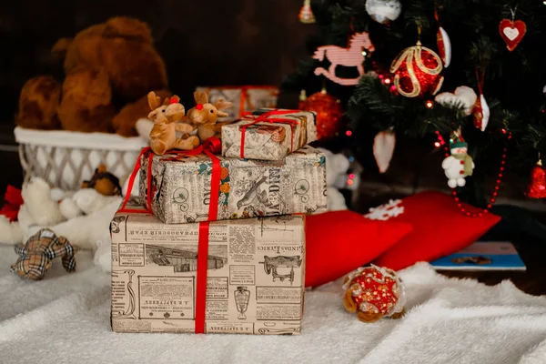 Christmas holiday decorations — Stock Photo, Image