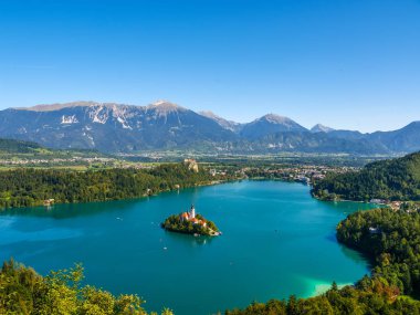 Maria 'nın Hacı Kilisesi' nin Havadan görünüşü 