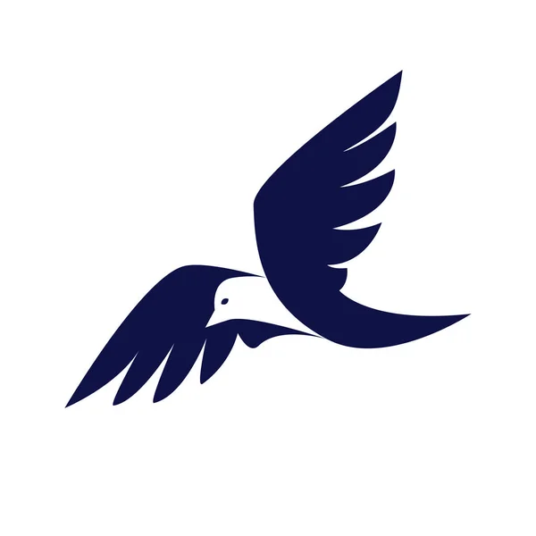 Logo bisnis burung - Stok Vektor