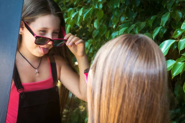 The stylish girl — Stock Photo, Image