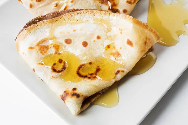 Fresh fragrant pancakes — Stock Photo, Image