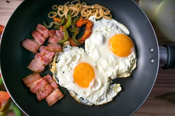 Nourishing tasty breakfast — Stock Photo, Image