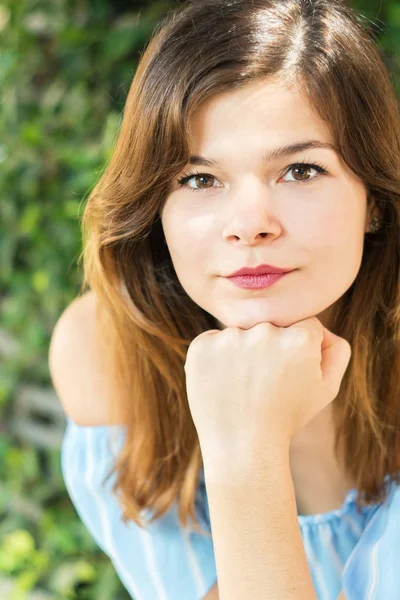 Menina muito bonita — Fotografia de Stock