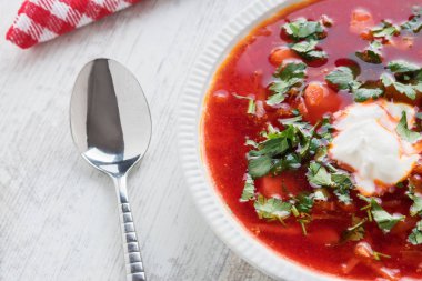 kırmızı pancar çorbası